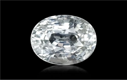 Pierre de saphir blanc 7 carats véritable corindon naturel non traité - 2