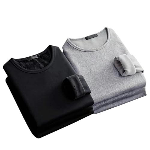 Sous-vêtement thermique homme hiver col rond XIBANY maillot de corps