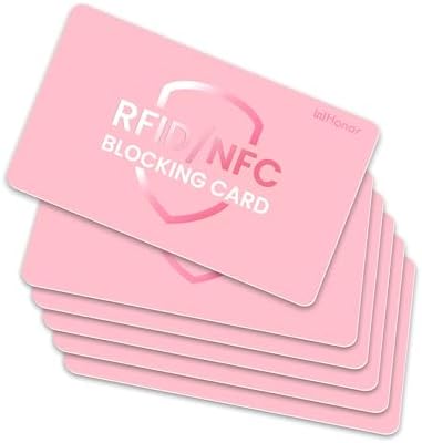 RFID Blocking Card 6 Pack, One Card Protects Entire Wallet for Wo...