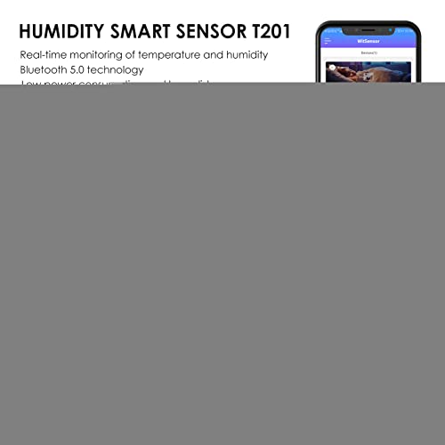 WiFi-Thermometer | Drahtloser Temperatur- und Feuchtigkeitssensor für den Innen- und Außenbereich | Raumtemperaturüberwachungs-Gewächshaus-Thermometer Qepakui – Bild 3