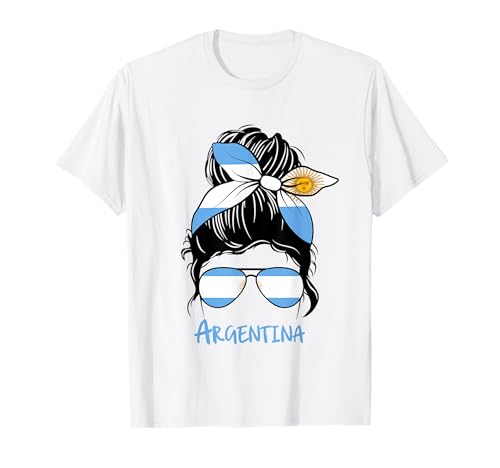 Argentine Fille Argentine Chica Argentine T-Shirt