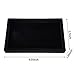 HooAMI Black Velvet Stackable Jewelry Trays Organizer, Jewelry Storage Display Trays for Drawer, Earring Necklace Bracelet Ring Organizer