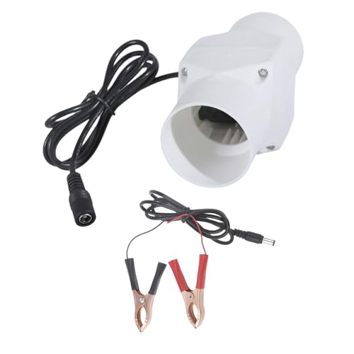 ULIJTH Potente ventilador de conducto cilíndrico de 58 m³ de bajo ruido para cibercafés y salas de conferencias