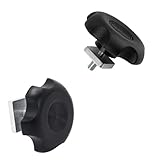 𝟐 𝐏𝐜𝐬 3311578001 Camper RV Awning Brace Knob, Awning Rafter Locking Knobs Replacement Parts with Clamp & Nut Kit, Fit for Carefree/Dometic A&E Camper/RV/Motorhome Awning Brace Parts