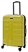 Produktbild Bowatex Reisetrolley Cavalet Koffer TSA Trolley Glitzer Gold Gelb medium 66 cm