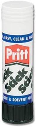 Pritt Stick Glue Solid Washable Non-Toxic Large 40G Ref 45552235 [Pack Of 6]