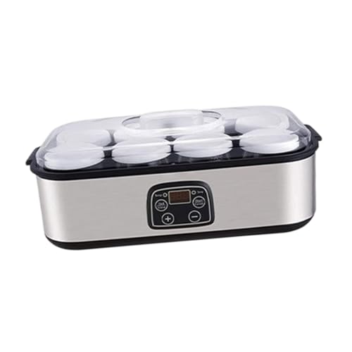 Wswqop Yogurtera de 1,4 L, para Uso Doméstico, Silenciosa Y Multifuncional.