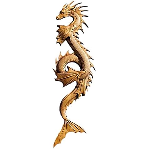 Statue de dragon en résine - Décoration murale Cover