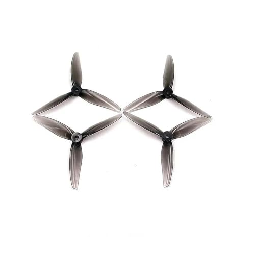 Hélice de course R5 V2 grise tripale de 5.1 pouces pour drone FPV