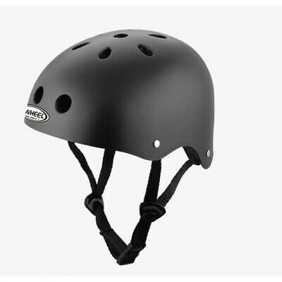HSWHEEL® Skaterhelm Fahrradhelm Geeignet für alle Altersgruppen BMX, Inliner und Scooter Helm Dick Gepolstert Atmungsaktiv (M, pink) Cover