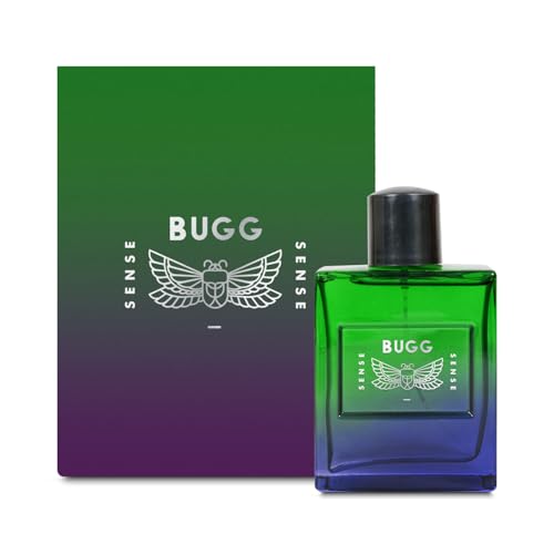 Image of BUGG Sense By Riya Perfume for Men | 100 ml | Long Lasting | Leathery,Oudh & Incense Scent | Ideal Gift For Men | Fragrance Spray | Eau De Parfum