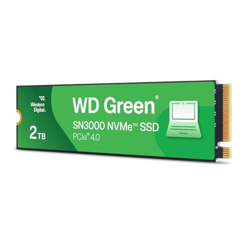 WESTERN DIGITAL WD Green SN3000 PCIe Gen4 x4 NVMe 2To
