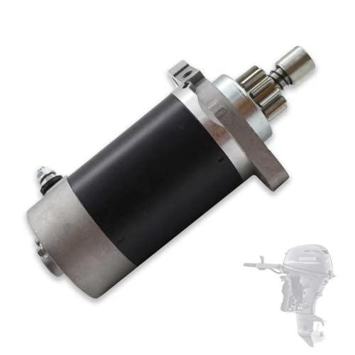 Starter Motor Compatible with Yamaha 2-Stroke Marine Outboard 25HP 30HP 40HP 50HP 6J4-81800-00 6J4-81800-01-00 6F5-81800-11 miniatura 1