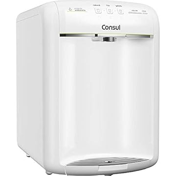 Purificador de Água Consul (CPB36ABA) - 110V - Branco - Alta Capacidade de Refrigeração e 3 Níveis de Temperatura