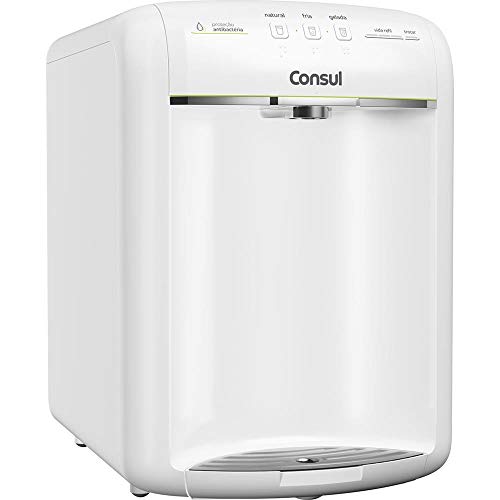 Purificador de Água Consul (CPB36ABA) - 110V - Branco - Alta Capacidade de Refrigeração e 3 Níveis de Temperatura