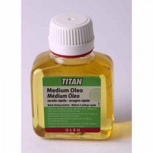 Titan: Medium óleo secado rápido: 100 ml
