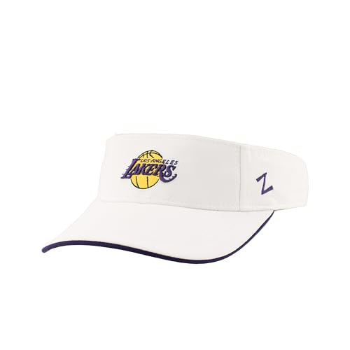 Image of ZHATS NBA Unisex-Adult NBA Officially Licensed Visor Impact White