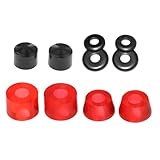 Nexusectar Skateboard Achsen Hardware | Harte Ersatzteile mit Pivot Cups,Stoßdämpfer Lagerabstandshalter | Für Outdoor- und Cruiser-Skateboarding, für Training und Wettkampf, für Skateboarder