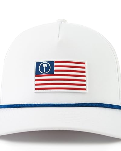 Image of Palm Captain USA Hat- Quick Drying, Breathable, Sun and Rain Protection