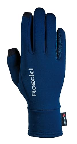Roeckl Sports Reithandschuh Weldon, Freizeit Winter Handschuh, Marine 7.5