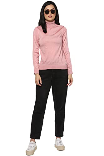 Image of Van Heusen Women's Acrylic Turtle Neck Sweater
