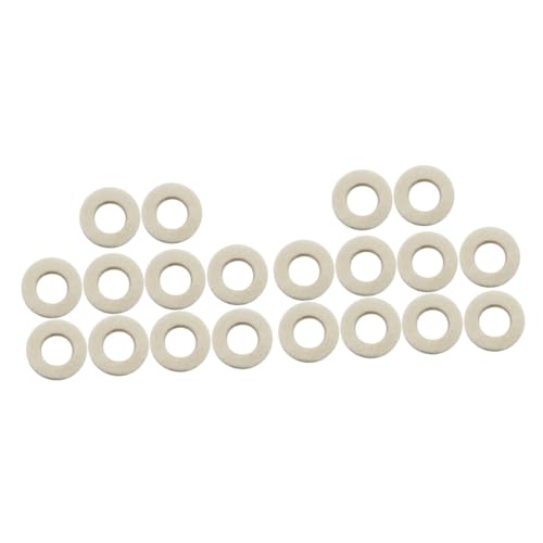 NULYLU 2sets Trumpet Pads Trumpet Musical Instrument Accessories Cotton Felt Non-slip Design 10pcs*2