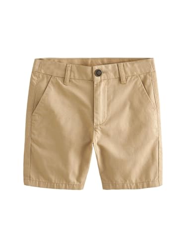NEXT Jungen Reguläre Passform Chino-Shorts Stein 140