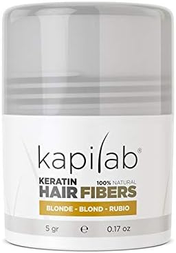 Kapilab Streuhaar Haarfasern Blond Haarpuder zur Haarverdichtung