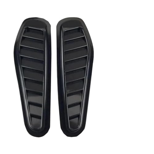 2PCS Car Air Intake Carbon Fibre Hood Scoop Universal Car