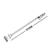 MOUDOAUER 10X 12.5cm Alligator Clip Sticks Airbrush Spray Model Painting for DIY Card Photo Memo