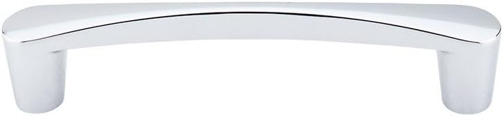 Top Knobs M1180 Nouveau III Collection 5-1/16" Mandal Pull, Flat Black
