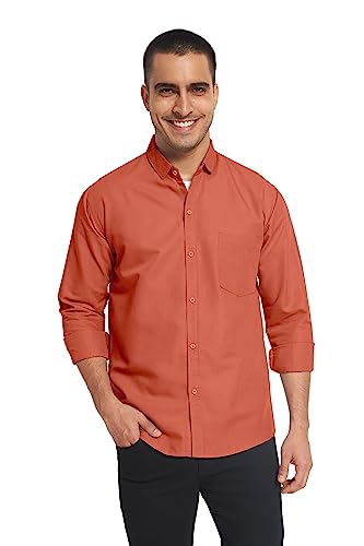 Image of SWADESI STUFF Ragular Fit Full Sleev Solid Casual Regular Fit Shirt For Men