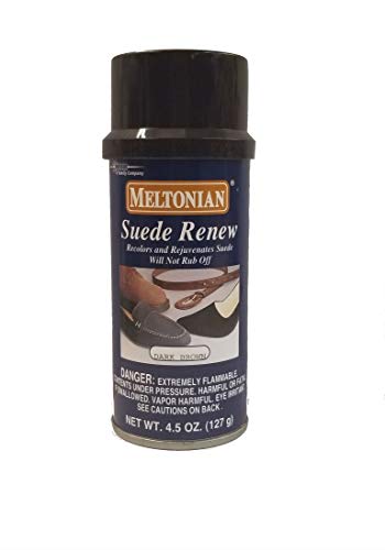 Meltonian Suede Renew, Dark Brown, 4.5 Oz.