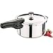 Presto 4-Quart Stainless Steel Pressure Cooker, 01341 (1)