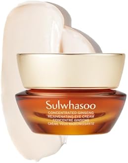 Sulwhasoo Concentrated Ginseng Rejuvenating Eye Cream- Korean Ginseng & Peptide Anti-Aging Under Eye Cream for Wrinkes, Puffiness, Dark Circles & Radiance, 0.50 fl. oz.