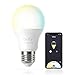 eufy by Anker, Lumos Smart Bulb 2.0 - Tunable White, Soft White to Daylight, 9W, Works with Amazon Alexa and The Google Assistant, No Hub Required, Wi-Fi, 60W Equivalent, Dimmable LED Bulb, A19, E26,
