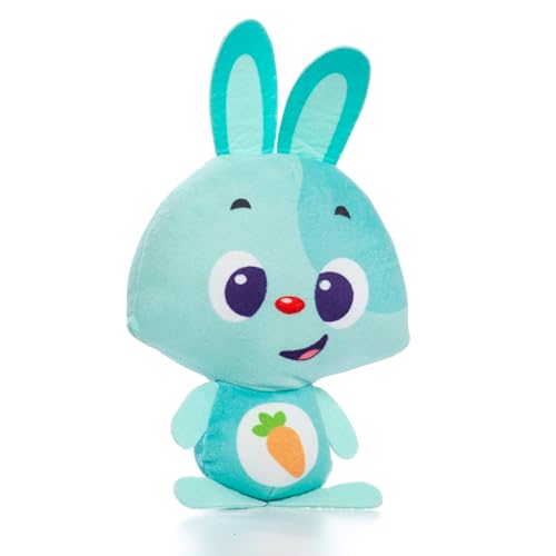 Conejito de Peluche Azul Baby Bunny Molto con Luces y Sonido - Estimula el Desarrollo Sensorial y Motor