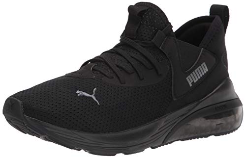 PUMA Unisex-Child unisexchild Cell Vive Running Shoe, Blackcastlerock, 5.5 Big Kid US