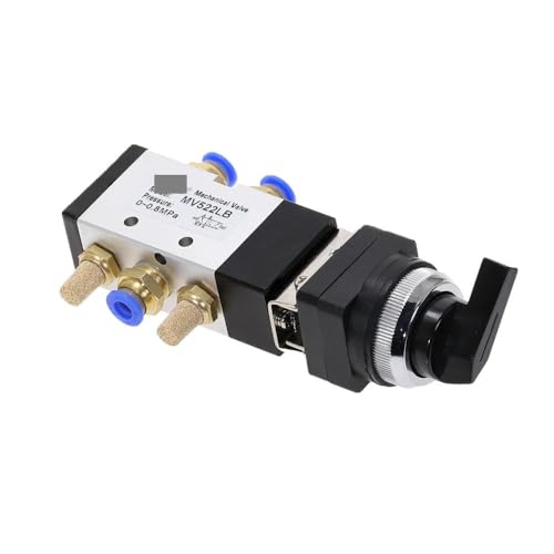 Valve pneumatique MV522LB à levier mécanique 10mm 2 positions - 5