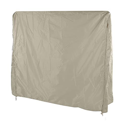 Funda de tenis de mesa impermeable Dilwe de alta resistencia y acabados en beige