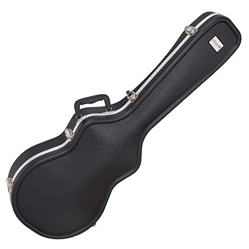 Kinsman KGC8670 Étui ABS pour Guitare électrique forme LP Noir
