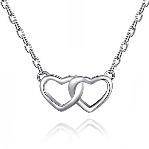 Collier nièce argent sterling maille fine et pendentif ciselé - 2