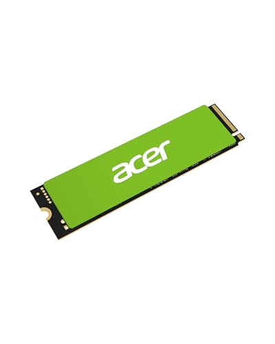 Acer FA300 1TB PCIe 5.0 M.2 NVMe SSD, Up to 11000 MB/s Read & 10000 MB/s Write, Gen5x4 NVMe 2.0 for Gaming & Workstations