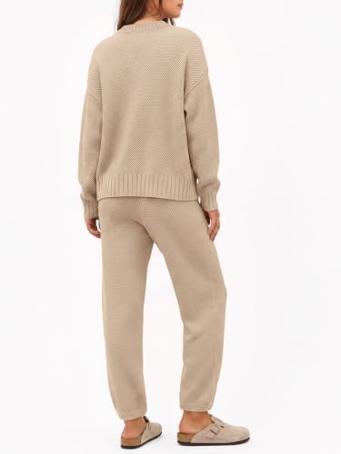 Image of LILLUSORY Women 2 Piece Sweater Matching Lounge Sets 2026 Fall Outfit