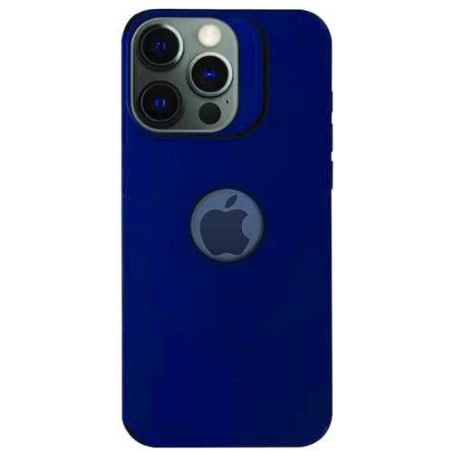 Amazon Brand - Solimo iPhone 12 Pro Max Back Cover | Camera Bump Protection & Inner Velvet Fabric Lining | Ultra Slim Matte Soft Rubberised Case Cover for iPhone 12 Pro Max (Blue) (B0D2PBW2GZ) Amazon Price History, Amazon Price Tracker