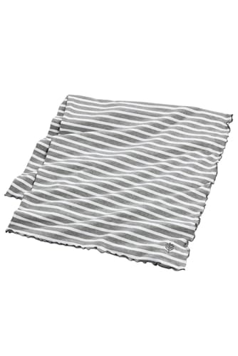 Image of Coolibar Unisex Sun Blanket - UPF 50+ Sun Protection - Savannah in Grey/White Stripe