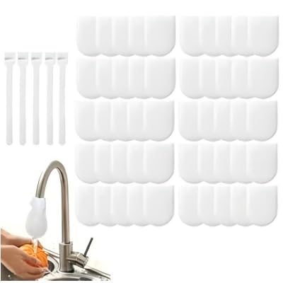 10PCS Faucet Filter Bag, White Cotton Filter Bags for Tap Water, Multi-Layer Tap Filter Bag for Kitchen Sink, Replacement Filter Bags for Rust, Sediment,Water Filter Bag for Home Daily Use