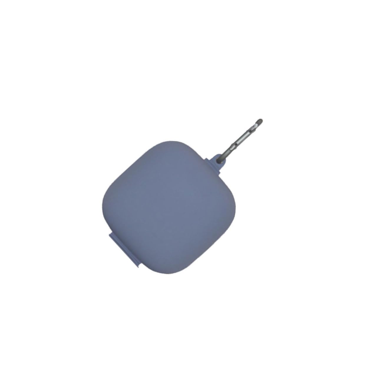 DOITOOL Custodia Protettiva Per Cuffie Con Fibbia in Metallo 3 Pezzi Scatola Portaoggetti in Plastica Antigraffio Grigia