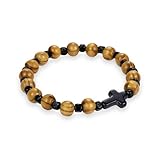 Perles naturelles en buis et hêtre : fabriqué à partir de perles en bois de buis et de hêtre de haute qualité, reconnues pour leur durabilité, leur texture lisse et leur beauté naturelle.