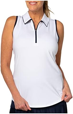 Jofit Apparel Women’s Athletic Clothing Racerback Polo for Golf & Tennis, Size Medium